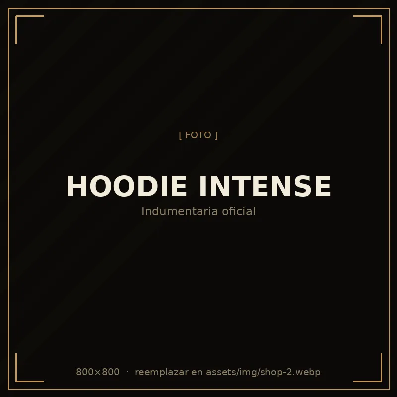Hoodie Intense